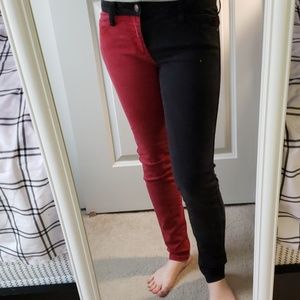 Harlequin Skinny Jeans